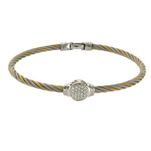 Philippe Charriol 18k Gold & TowTone Steel Bracelt